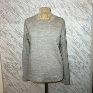 Frank  & Oak Sweater light grey Size Large